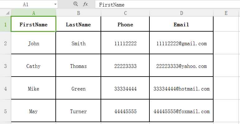 Csv'yi Android'e Aktar