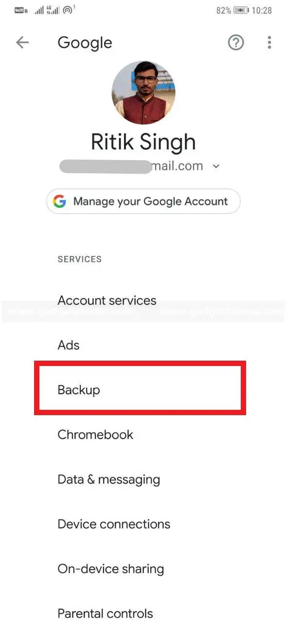 Google Drive Backup