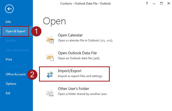 从iCloud导出联系人到Outlook