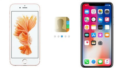 överför kontakt från iPhone till iPhone