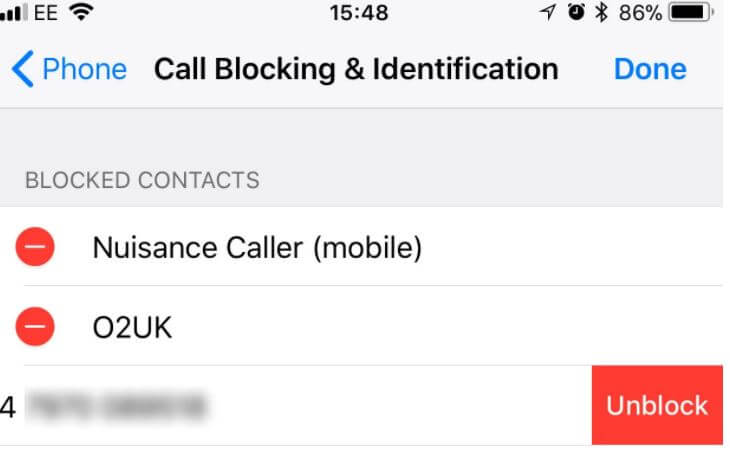 avblockera-nummer-på-iphone