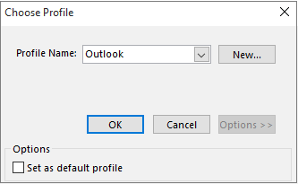 Execute o Outlook no modo de segurança