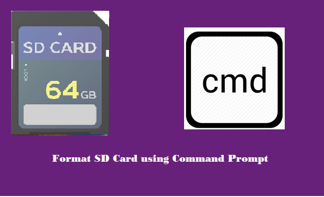 Formatera SD-kort via CMD