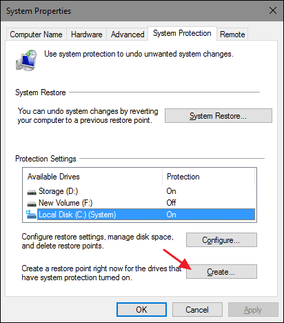 如何在Windows 7上創建還原點