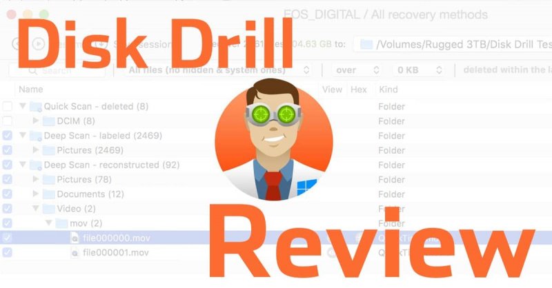 Revisão do Disk Drill