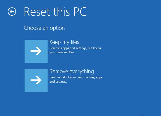 How to Factory Reset Windows 10 without Password with Advanced Startup