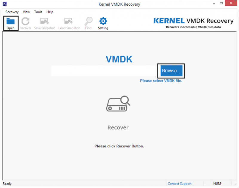 Kernel VMDK Recovery