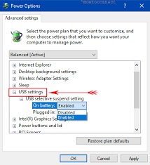 Replace USB Selective Suspend Settings To Fix The USB Device Malfunctioned Windows 10