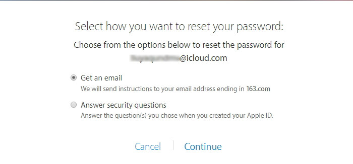 Reset Apple Id Password