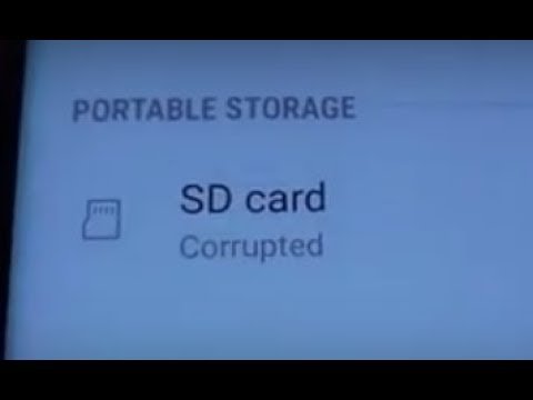 Qué hacer cuando la tarjeta SD está dañada