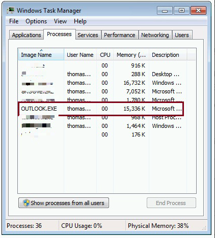 받은 편지함 복구 도구로 Outlook PST를 찾을 수 없음 수정