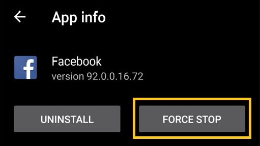 Facebook Notifications Not Loading on Device