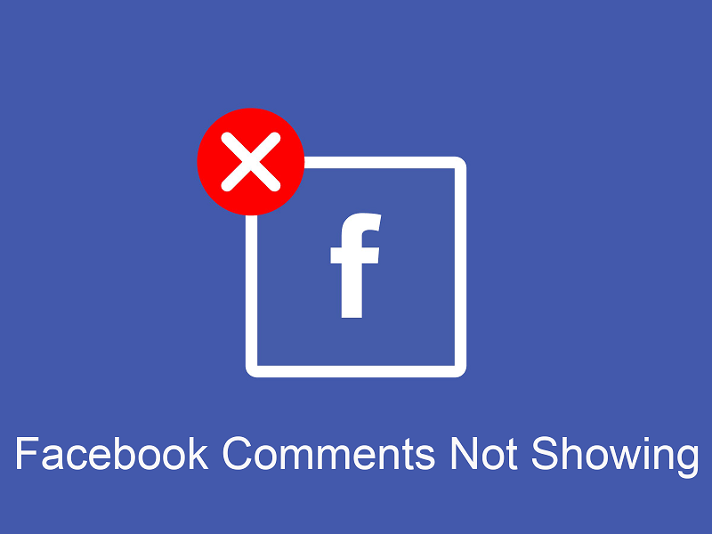 can't see comments on my facebook post