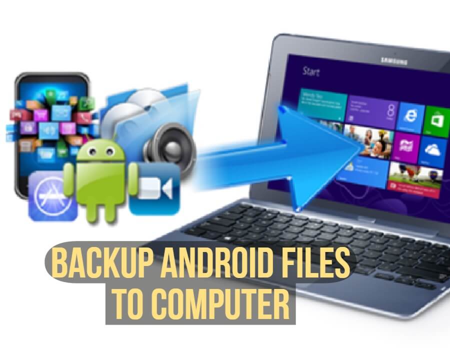 how to download files from pc to android