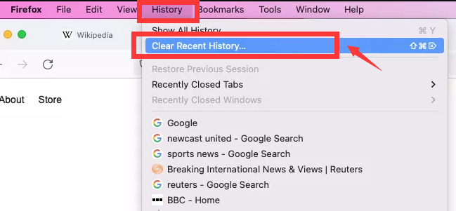 Hur man rensar autofyll via Firefox på Mac