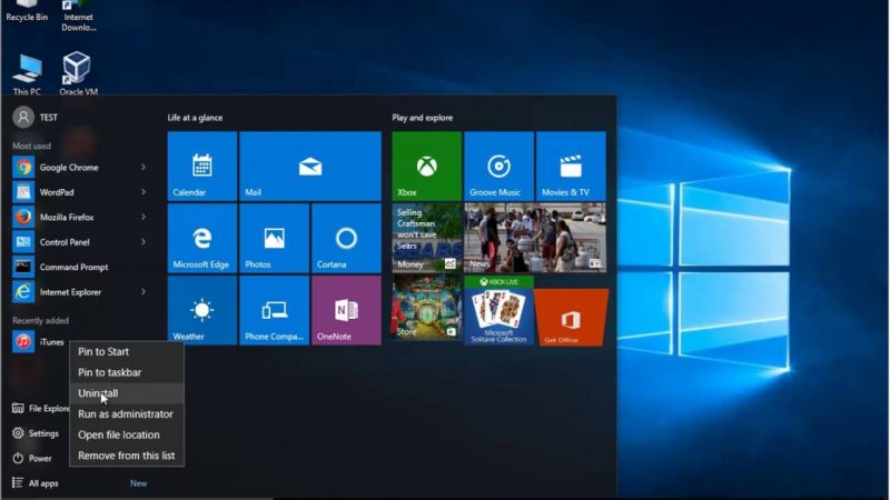 How to Uninstall iTunes on Windows 10 Control Panel