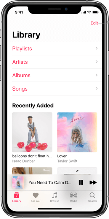 Transfer Playlist from iTunes to iPhone by Exporting Music Library
