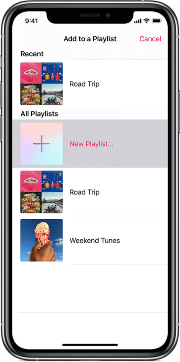 iPhone Playlists