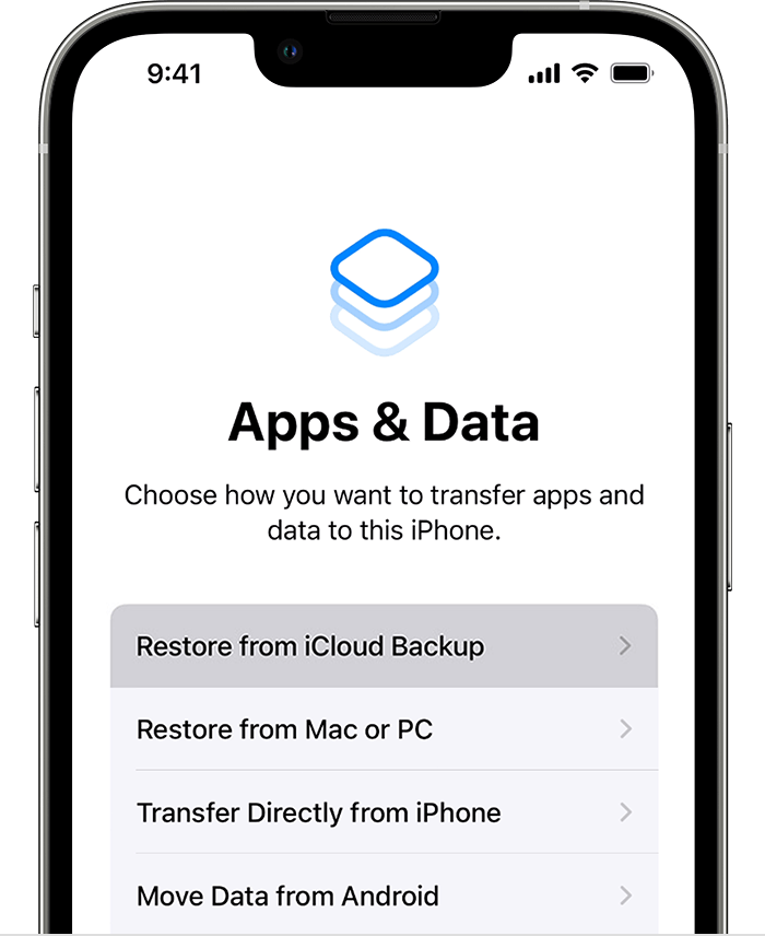 Överför iPhone-kontakter till iPhone med iCloud Sync