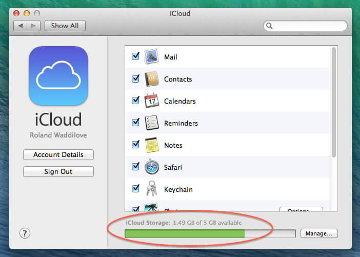 il check-icloud-storage