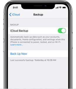 Säkerhetskopiera din iCloud för att överföra din iPhone-data till din Samsung-enhet