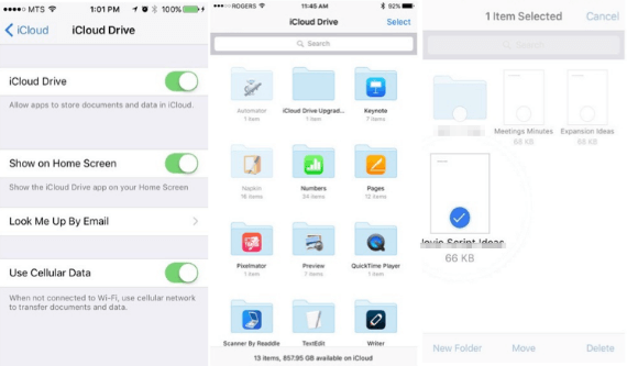 How to view icloud storage