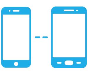 Sincronizando o telefone iOS com o telefone Android antes da transferência de contatos