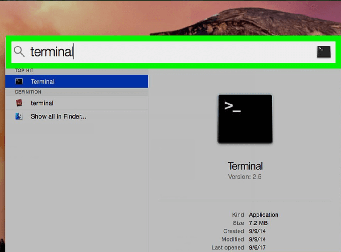 mac open terminal mac open terminal
