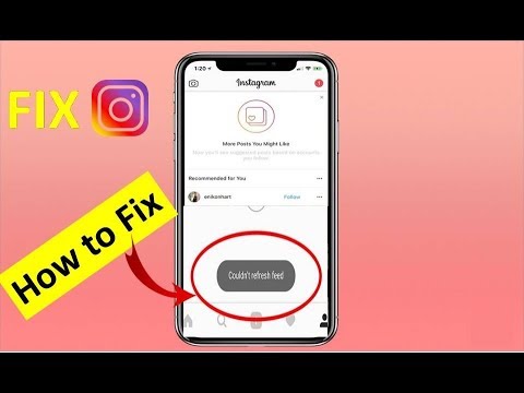 Fixa Instagram kunde inte uppdatera flödet