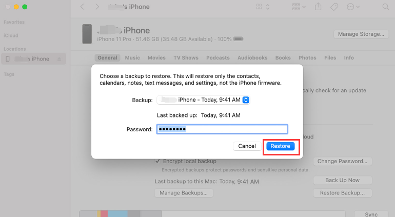 Recover Deleted Photos Using Previous iTunes Backups