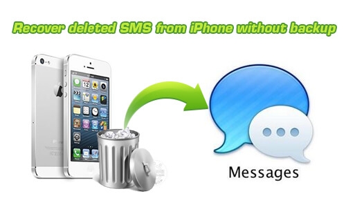 iPhoneバックアップなしで削除されたテキストメッセージを回復する