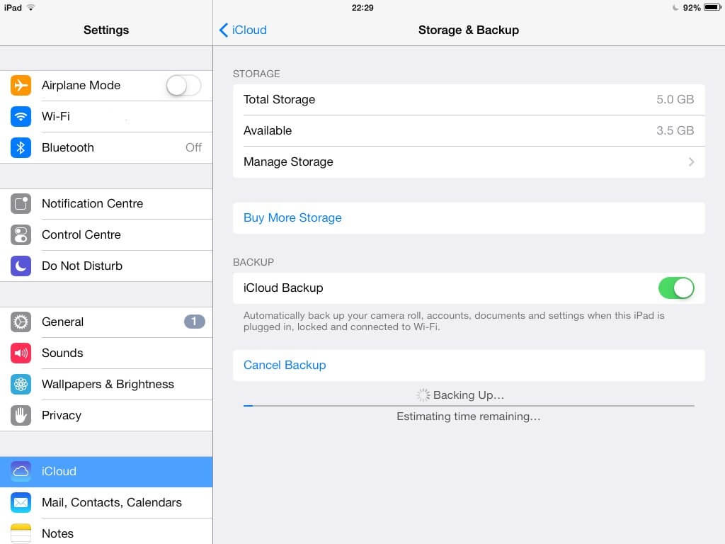 Hur man hämtar förlorade SMS på iPhone från iCloud Backup