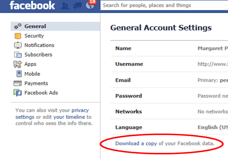 Facebook Copy Download