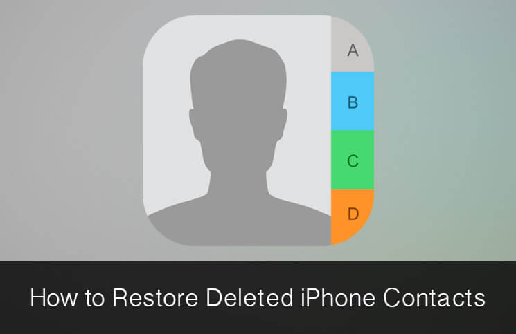 Recover Deleted Iphone Contacts