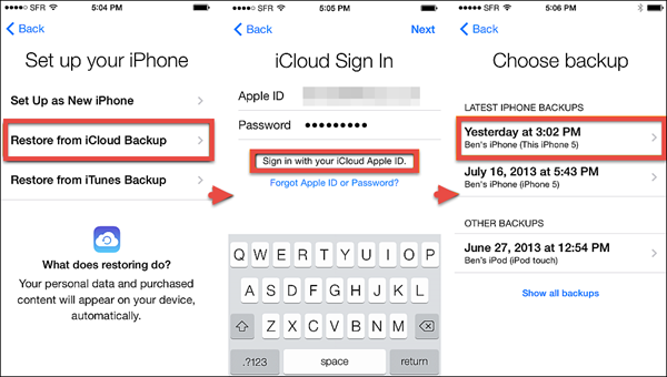 Extract WhatsApp Messages from iPhone by Erasing Data