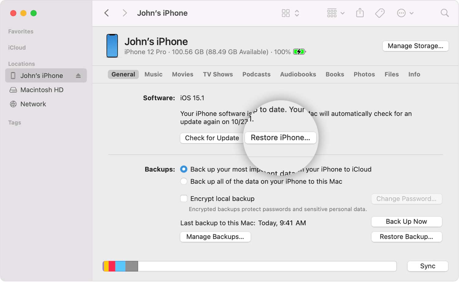 ITUNES support Apple com iphone restore перевод на русский