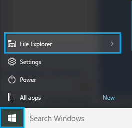 Windows File Explorer 10