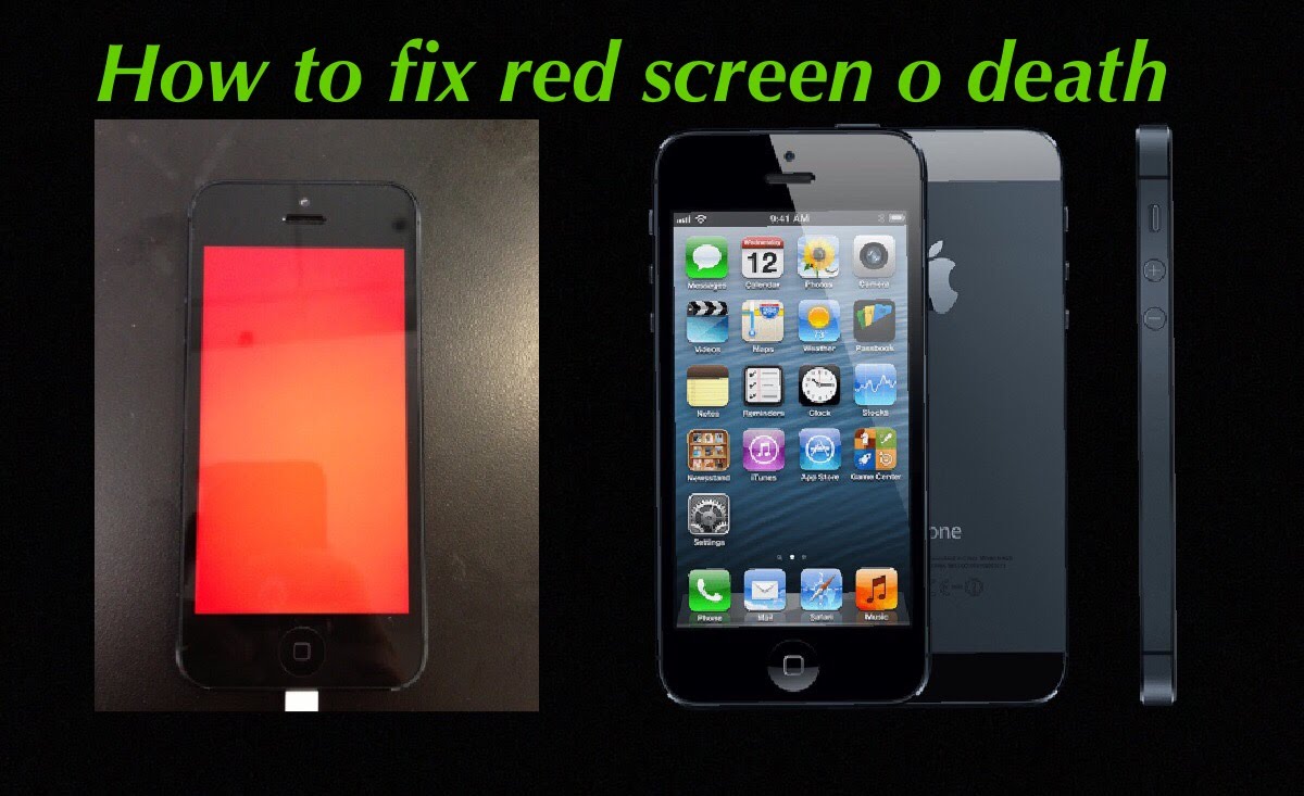 Fixa Red Screen Death Iphone