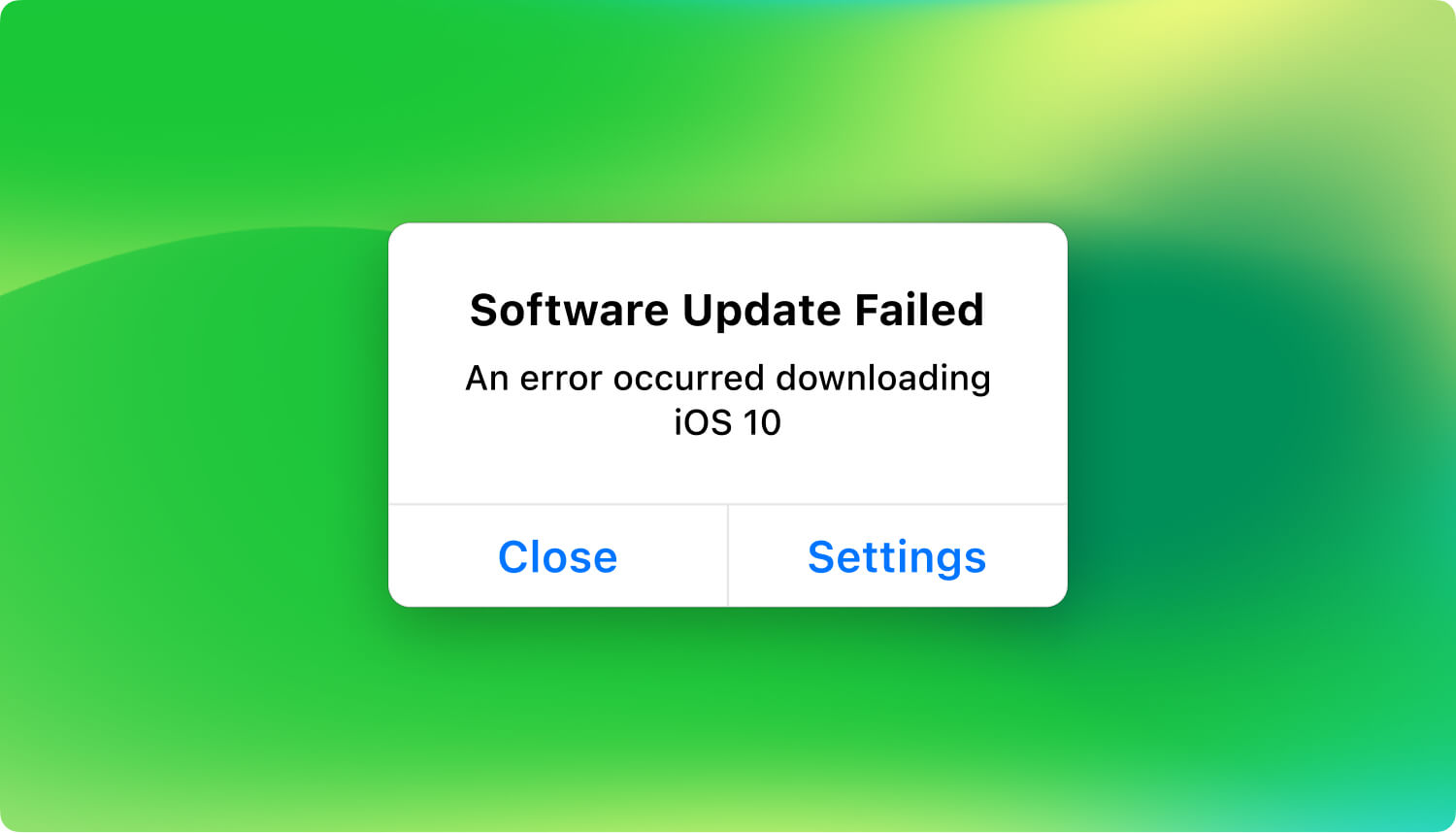 Problèmes de mise à jour iOS 10
