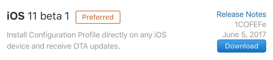 Ios 11 Beta Ladda ner Ota