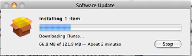 Installera Update Itunes