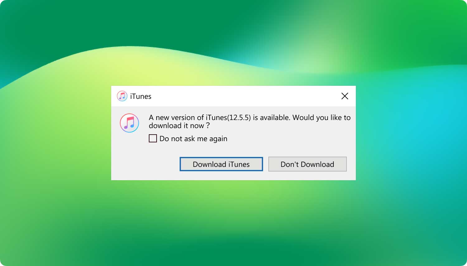 Uppdatera iTunes för att fixa fel 9