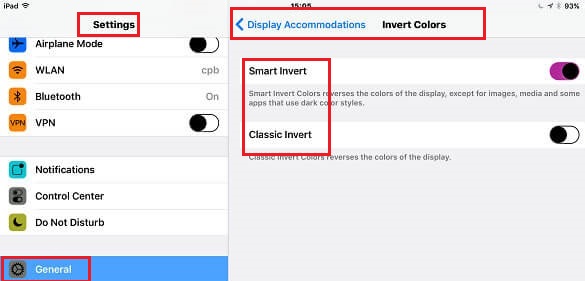 How to Invert Colors on iPhone and iPad