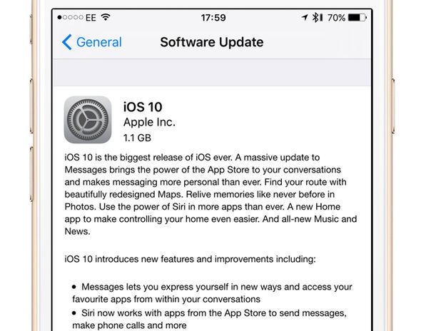 iPhone에서 멈춘 헤드폰 모드 문제를 해결하기 위해 소프트웨어 업데이트