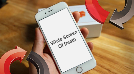 如何修复iphone 白屏死机问题