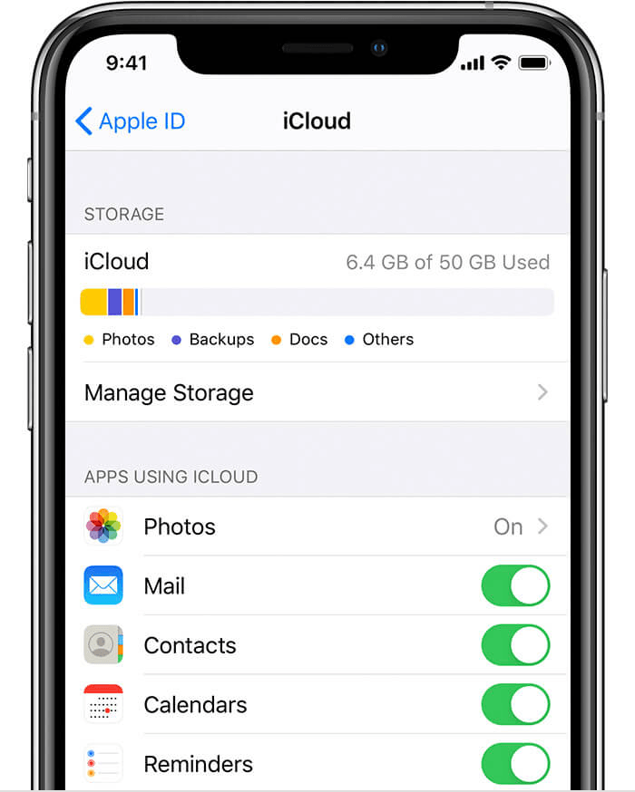 Defina o iCloud Sync para salvar mensagens de texto do iPhone para o Mac