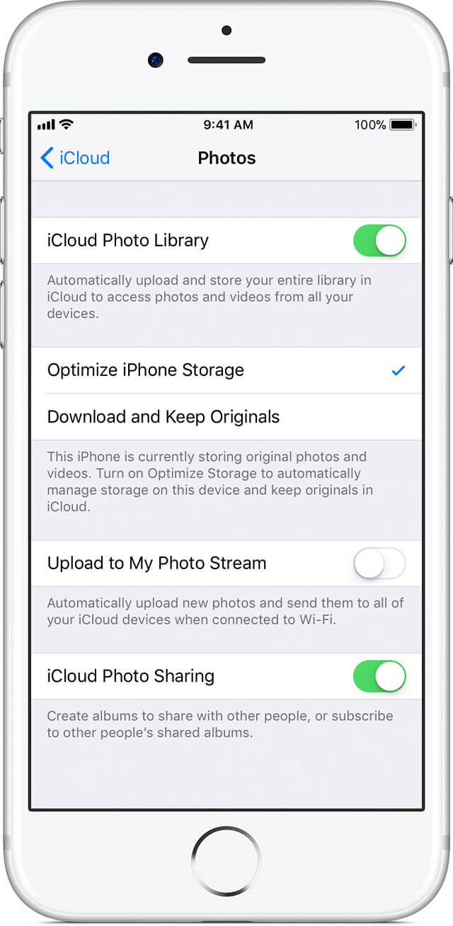 Transfer iPhone Photos to Flash Drive from iCloud.com