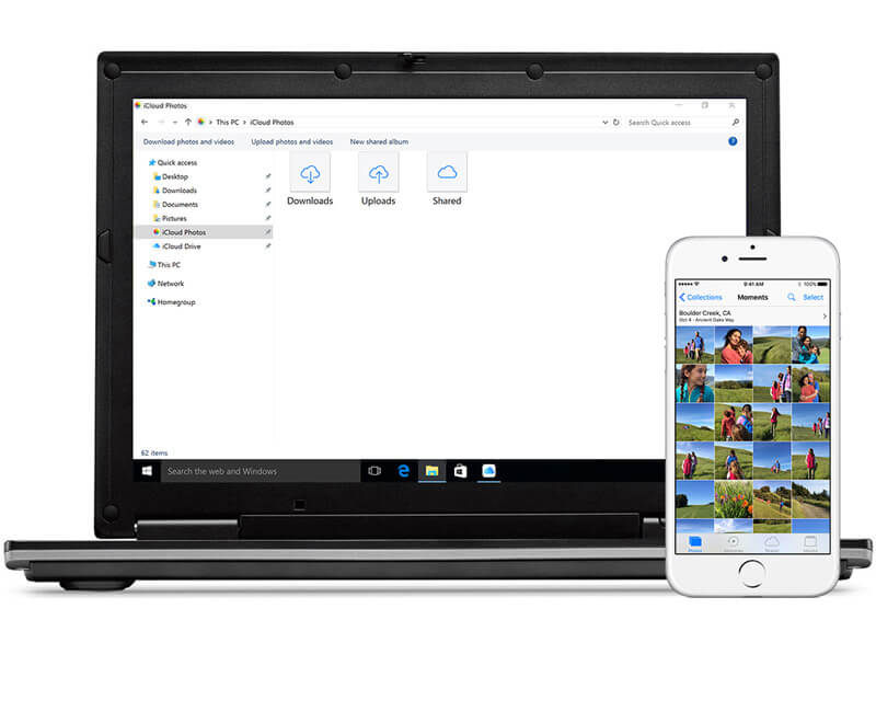 Acesse a foto do iCloud no computador com Windows