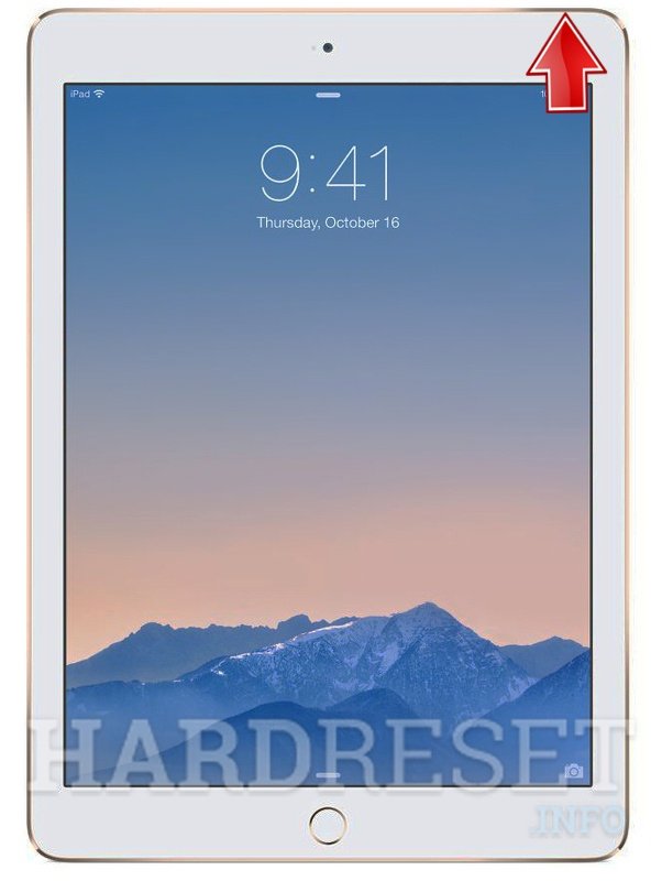 Reset iPad Air 2 Manually