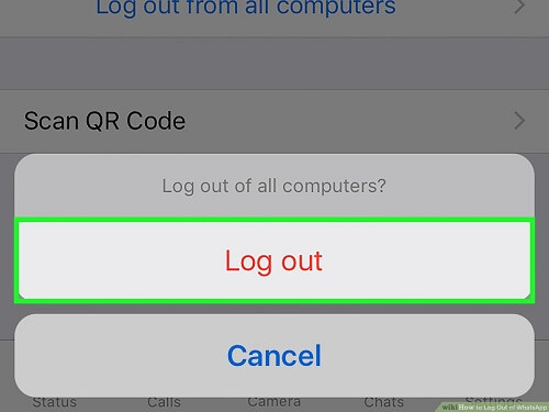 Log Out And Log In  to Fix Message in iCloud Is Currently Disabled